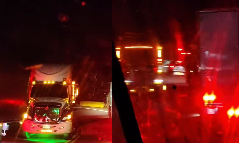 Alta congestión en la vía Ibagué Cajamarca Transportadores enfrentan largas demoras